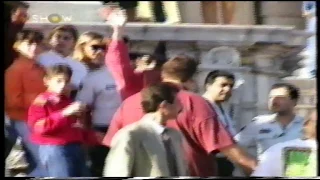 Michael Jackson visits Dolmabahce Palace in Istanbul, 1993