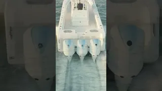 The SeaHunter 39 Tournament Cruising Off Of Fort Lauderdale