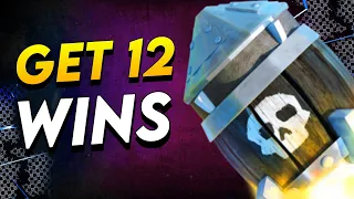 Showing How To Win A Grand Challenge in Clash Royale!