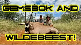 Gemsbok & Wildebeest Hunting in South Africa