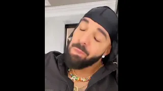 Drake talking to fans!🙏🏿🤲🏿 #hiphop #rap #drake #ovo #champagnepapi