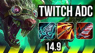 TWITCH & Braum vs JHIN & Pyke (ADC) | 70% winrate, 68k DMG, Legendary, 22/6/10 | EUW Master | 14.9