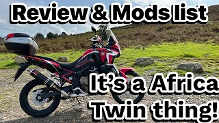 Honda Africa Twin CRF 1100 owners Review & Modifications list