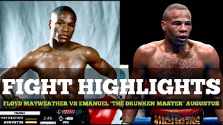 FLOYD MAYWEATHER VS EMANUEL AUGUSTUS FULL FIGHTS HIGHLIGHTS