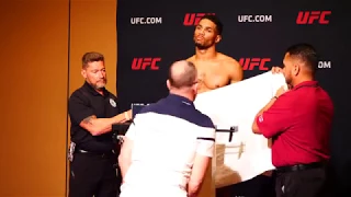 Here's the Moment Kevin Lee Made Weight for UFC 216