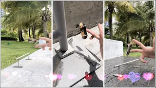 fingerboard tricks compilation #2 | finger skateboard tricks slow motion