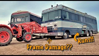 $154,000 Luxury Barth Motor Home for $600! Repairs Start Now! (can we fix it?)