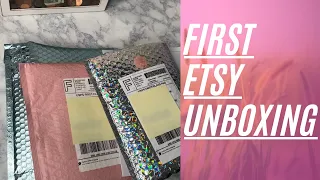 First Etsy Unboxing | Savings Challenges & more!  | Embracing Budgets