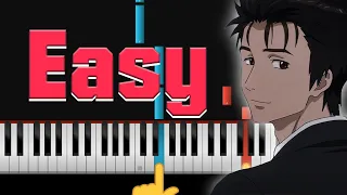 Parasyte Human - Easy Piano Tutorial + Piano Sheets