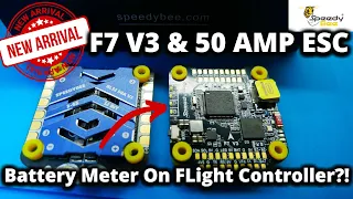 All New SpeedyBee V3 Stack With A Built-In Battery Meter On The Flight Controller!!