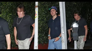 Lead guitarist Richie Sambora of the rock band Bon Jovi signs autographs after having dinner in LA!