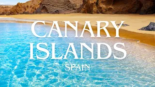 CANARY ISLANDS SPAIN in 4K:Canary Islands Landscapes,Canary Islands Nature,Flying Over CanaryIslands