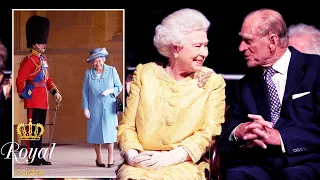 The truth of why Queen Elizabeth giggles in viral photo features Prince Philip in full uniform