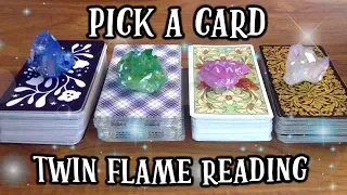 PICK A CARD! *WILL YOU UNITE WITH YOUR TWIN FLAME?* 😱❤️ LOVE TAROT READING