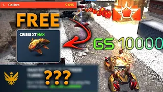 Tanki online - 10 000 GS | How To Get Crisis XT For Free?!! | By Calibre