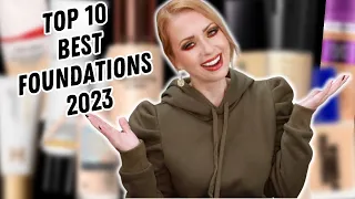 The Top 10 BEST FOUNDATIONS of 2023 | Steff's Beauty Stash