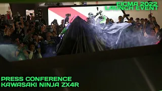 OFFICIAL ANNOUCEMENT!! KAWASAKI NINJA ZX4R LAUNCHED AT EICMA MILAN 2022 EVENT