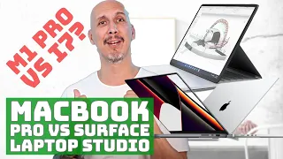 Macbook Pro 14 vs Surface Laptop Studio