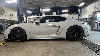 2022 PORSCHE GT4 AMAZING HOW MUCH ATTENTION WAS PUT INTO UNDER CAR AERODYNAMICS