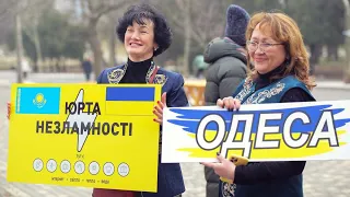 Відкритя п'ятої юрти незламності в Україні у місті Одеса