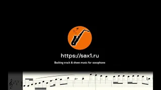 Syntheticsax & Dj Michelangelo   Autumn (Sheet music for saxophone alto)