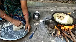 village style Bajre Ki Roti Recipe live Video