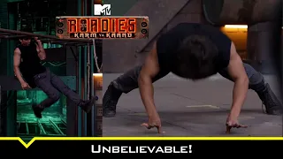 2 अंगूठों पर PUSHUPS करके इसने सब Judges को हिलके रख दिया 😱 | MTV Roadies S19 | कर्म या काण्ड