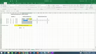 Tutorial Excel 2013 o 16, matriz adjunta