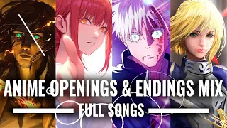 [HOT] Anime Openings & Endings Mix [Full Songs] 2024 | Join Carter