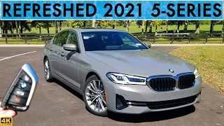 2021 BMW 5-Series // REFRESHED with a BIG Dose of 7-Series!