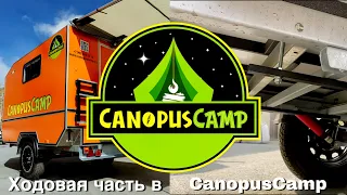 Ходовая часть в CanopusCamp | chassis in CanopusCamp | дом на колёсах | прицеп | кемпер | автодом