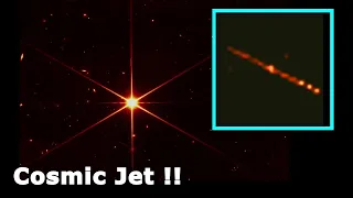 James Webb telescope capture Cosmic Jet of Black Hole Billion Light Years shocks Scientists.