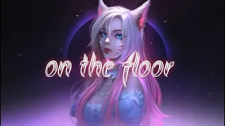On the floor - Blueberry, Muffin, Dayana cover [lyrics]]