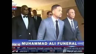 mohammed alis casket /coffin 10/06/16