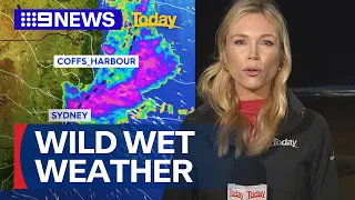 Weather warning for Sydney as rain set to intensify | 9 News Australia