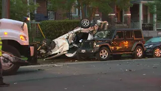 Overturned vehicle crash leaves 1 injured in DC | FOX 5 DC