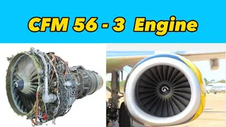 CFM 56-3 Aircraft Engine Drawing Familiarization  #aircraftmaintenance #easa #faa #aviation