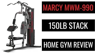 MARCY MWM 990 150lb Review | Home Gym Workout Equipment