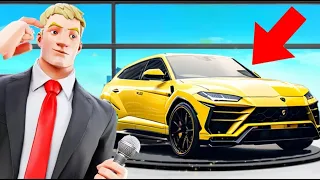 ich ERÖFFNE ein MILLIONÄRS AUTOHAUS in Fortnite!