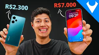 Esse XIAOMI é melhor e mais BARATO que o iPhone 15! R$2.300 vs R$7.000