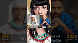 Antes e Depois da novela Os Dez mandamentos parte 3