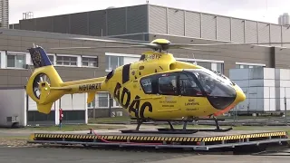 Landung ADAC Hubschrauber Christoph 6 Krankenhaus Links der Weser in Bremen