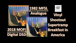 MFSL (1982 Analog) vs. MOFI (2018 Digital) vs. OG Vinyl Shootout: Supertramp "Breakfast In America"