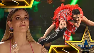 Paula, astonished by the ORIGINALITY of these DANCERS | Auditions 06 | Got Talent: All-Stars 2023