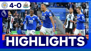 Tielemans On Target In Newcastle Rout | Leicester City 4 Newcastle United 0