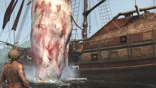 Assassin's Creed Black Flag  ОХОТА НА БЕЛОГО КИТА!