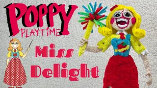 Making Miss Delight from Poppy Playtime with just Pipe Cleaners