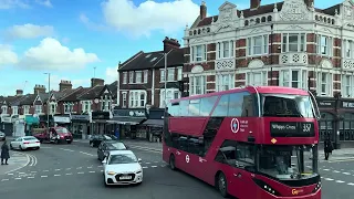 [Full Route Visual] London Buses Superloop Route SL2 From Walthamstow Central to North Woolwich