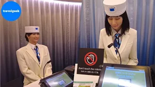 I Spent a Night at World's First Robot Hotel in Tokyo Japan