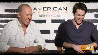 Michael Keaton & Dylan O'Brien - AMERICAN ASSASSINS - with Scott Carty